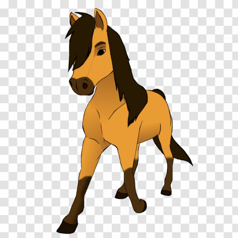 Mustang Pony Stallion Drawing - Deviantart - Spirit Transparent PNG