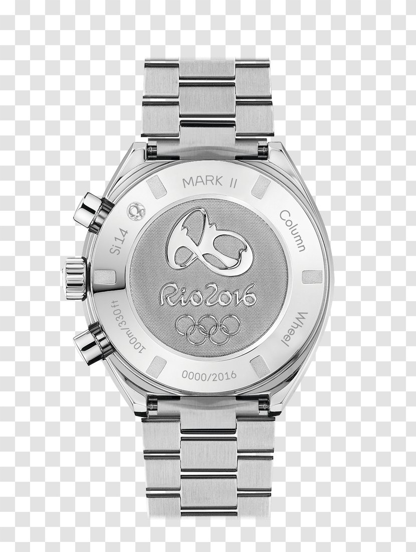 Omega Speedmaster 2016 Summer Olympics Rio De Janeiro SA Watch - Sa - Coaxial Escapement Transparent PNG
