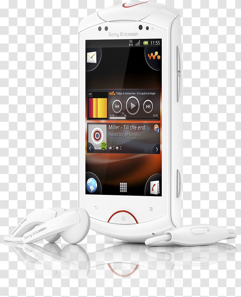 Sony Ericsson Live With Walkman Xperia Mini Android Mobile - Gadget Transparent PNG