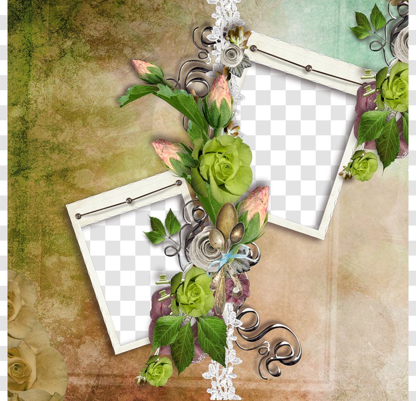 Picture Frames Flower Floral Design Clip Art - Floristry - Tree Man Decorative Material Transparent PNG