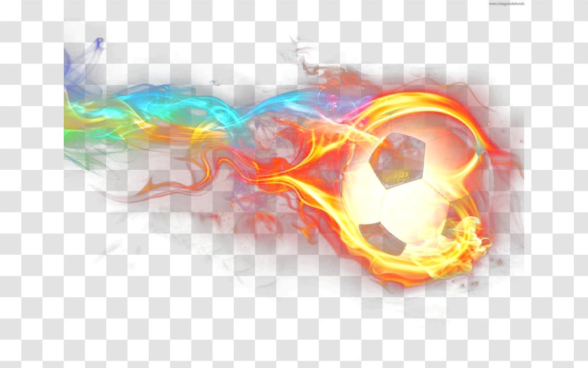 Neon Lighting Fire Wallpaper - Transparency And Translucency - Soccer Ball Transparent PNG