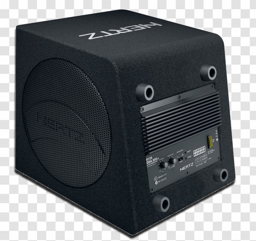 Subwoofer Hertz Loudspeaker Enclosure Vehicle Audio Amplifier - Woofer - Mystery Transparent PNG