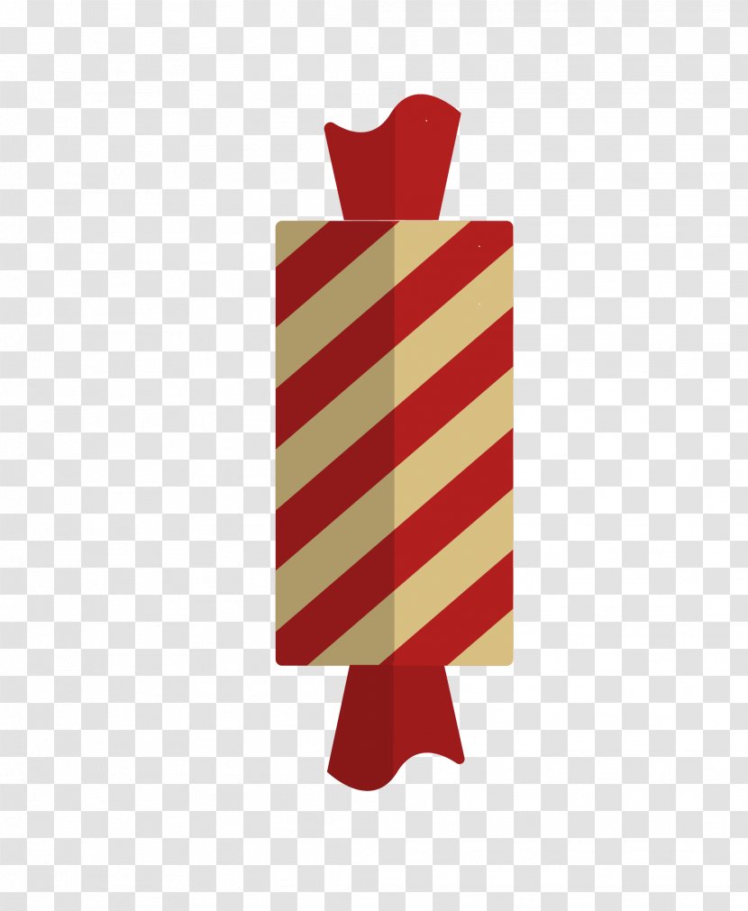 Candy Cane Christmas - Rectangle - Flag Transparent PNG