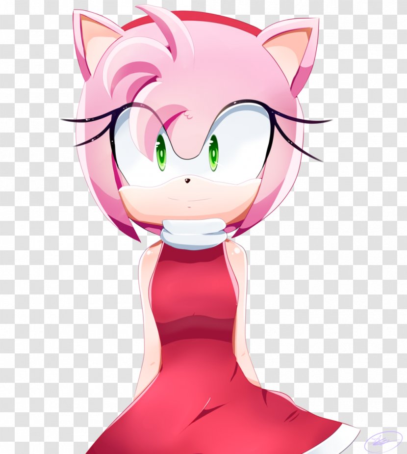 Amy Rose Sonic Adventure Forces The Hedgehog - Silhouette Transparent PNG