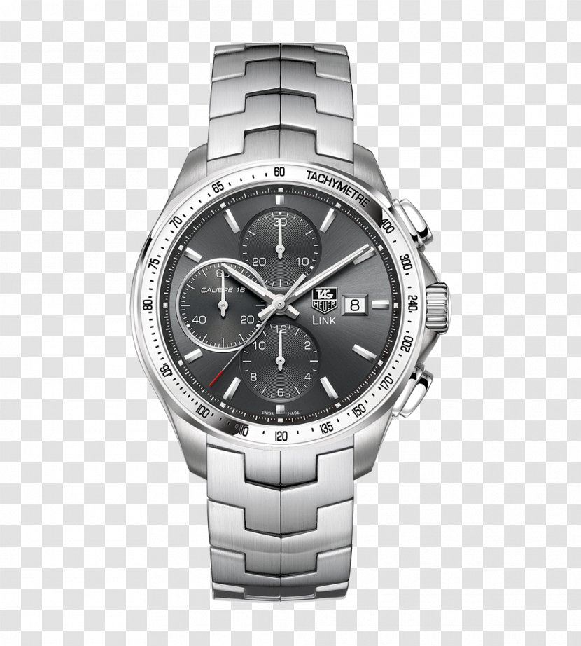 Omega Speedmaster TAG Heuer Watch Chronograph Rolex - Tag Silver Wristwatch Male Transparent PNG