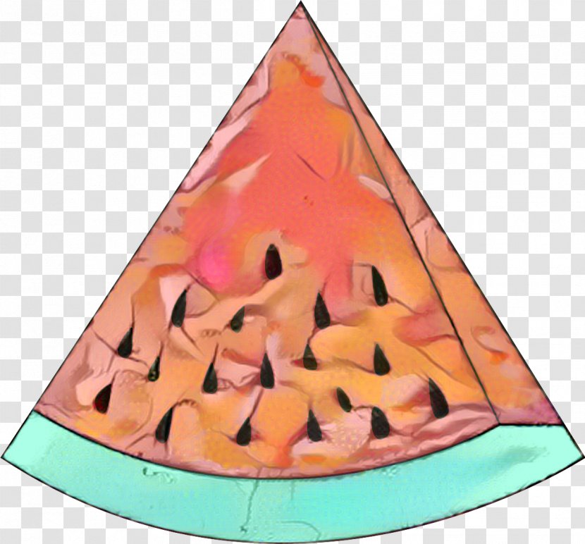 Triangle - Pink - Melon Transparent PNG