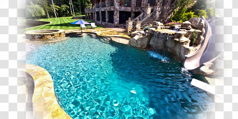 Swimming Pool Hot Tub Pond Charlotte Backyard - Seahorse Pools & Spas Transparent PNG