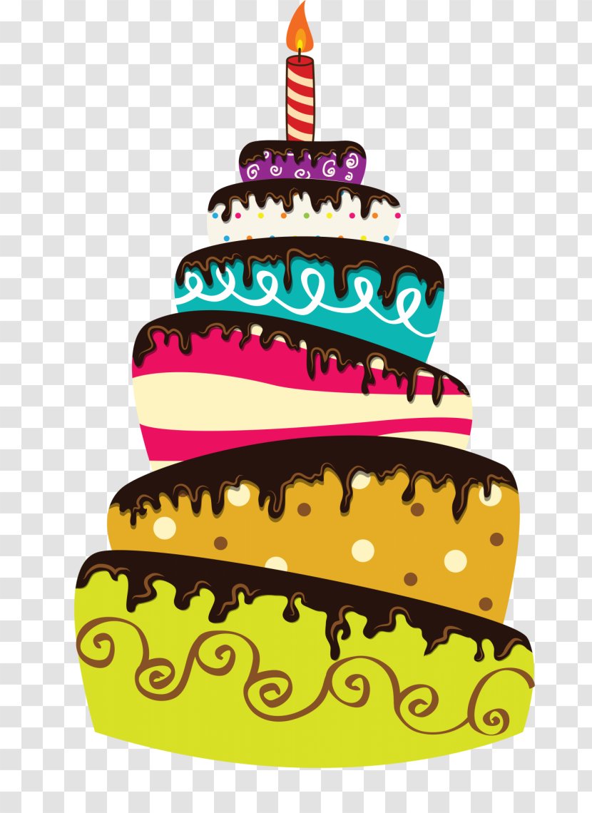 Sponge Cake Clip Art Birthday Transparent PNG