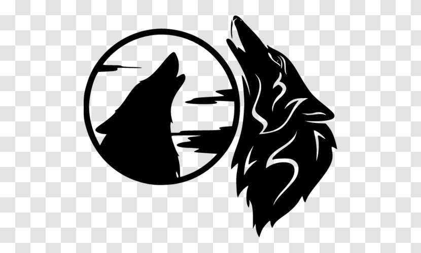 Dog Tattoo Coyote - Monochrome Transparent PNG