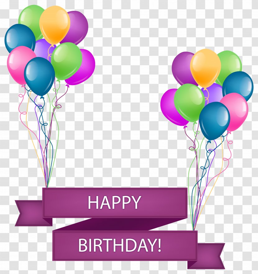 Clip Art Birthday Wish Image - Balloon Transparent PNG