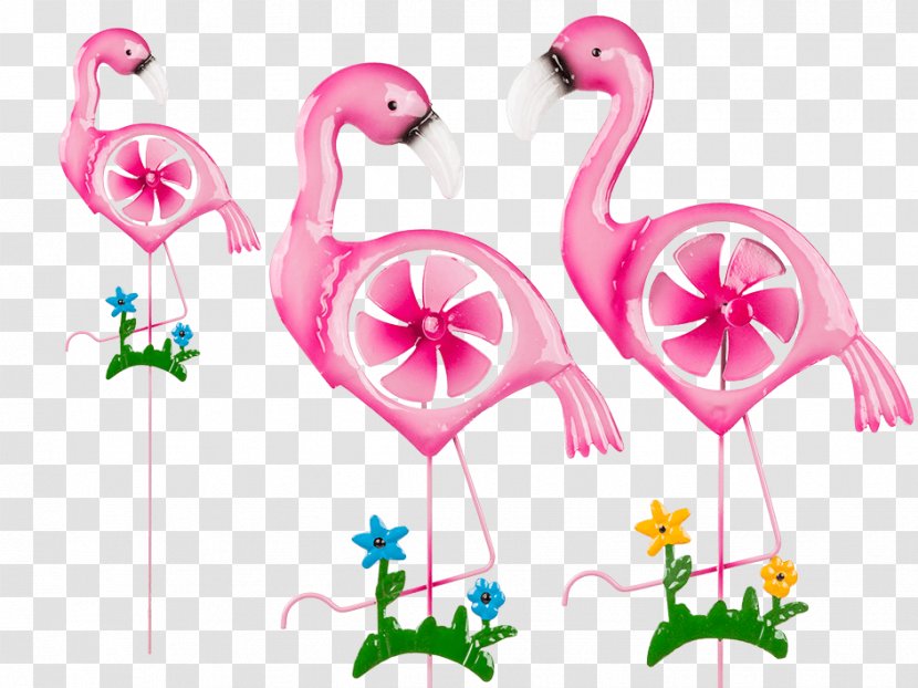 Flamingos Metal Windmill Plastic Flamingo Wind Turbine - Flamant Rose Transparent PNG