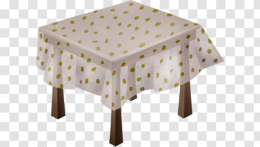 Tablecloth Drawing Render - Table - Nape Transparent PNG