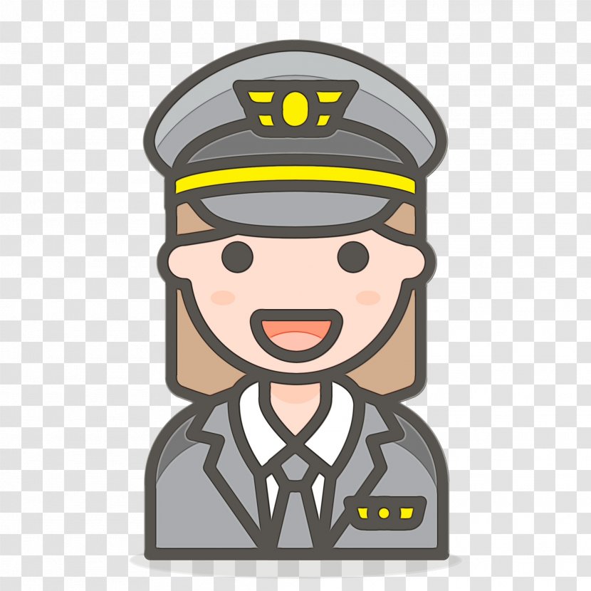 Police Emoji - Smile - Cap Transparent PNG