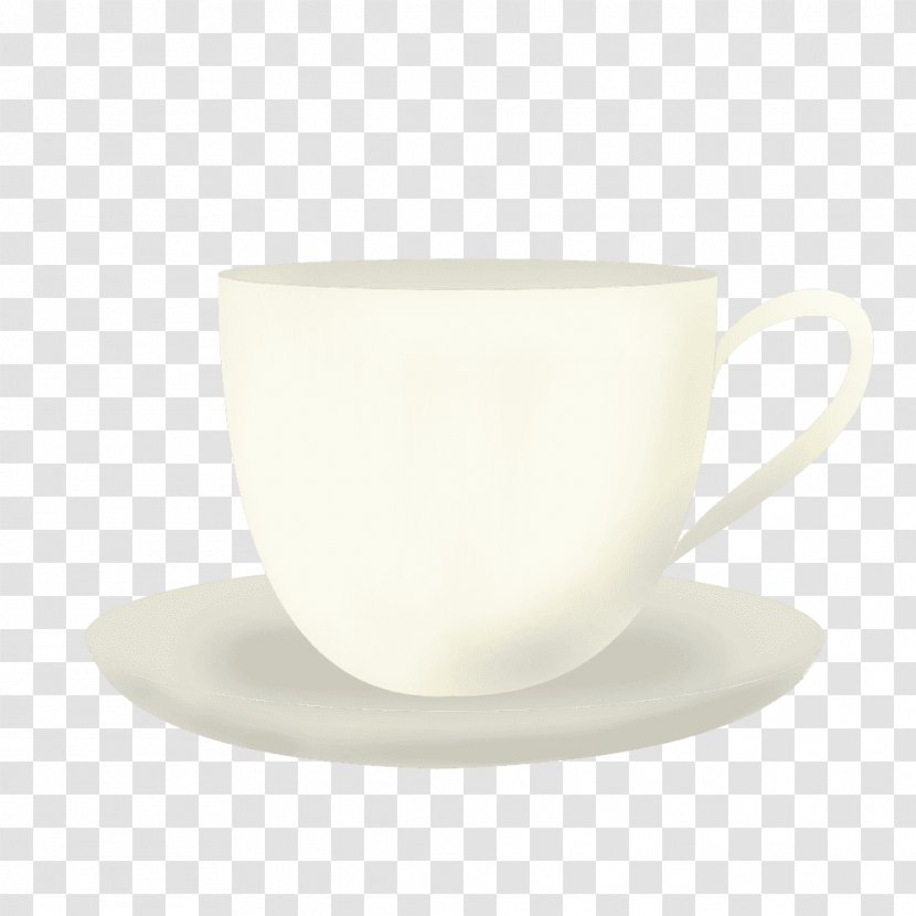 Coffee Cup Saucer Mug - Drinkware Transparent PNG