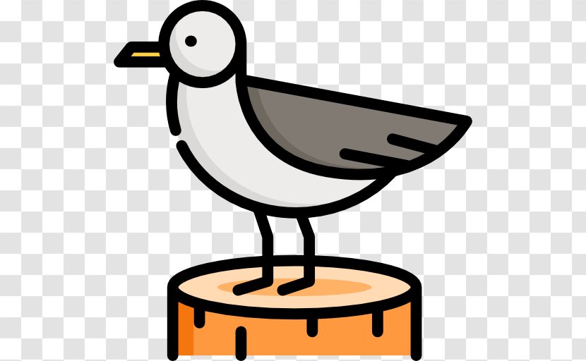 Clip Art - Artwork - Seagull Vector Transparent PNG