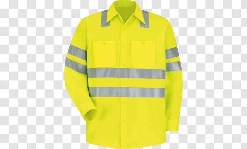 T-shirt High-visibility Clothing Workwear Transparent PNG