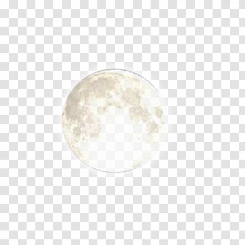 Round White Moon - Computer - Daytime Transparent PNG