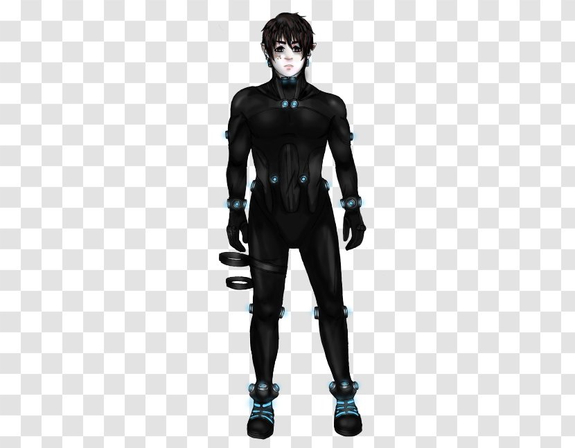 Costume Design Supervillain - Flower - Gantz Transparent PNG