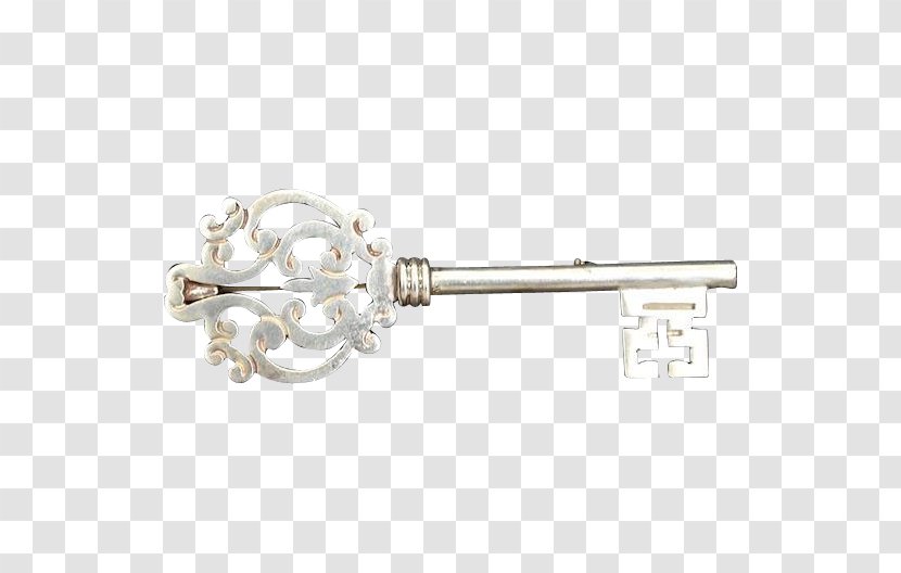 Sterling Silver Taxco Jewellery Brooch - Google Search - Gold Key Transparent PNG