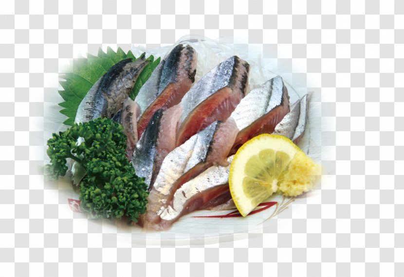 Kipper Soused Herring Sashimi Fish Products Platter - Seafood Transparent PNG