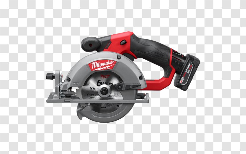 Cordless Circular Saw Power Tool Milwaukee Electric Corporation - Cutting - Wood Transparent PNG