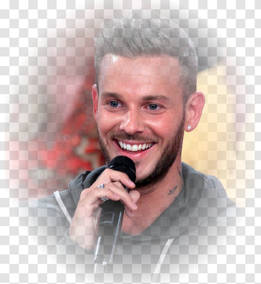 M. Pokora Moustache Microphone Beard Tooth - Smile Transparent PNG