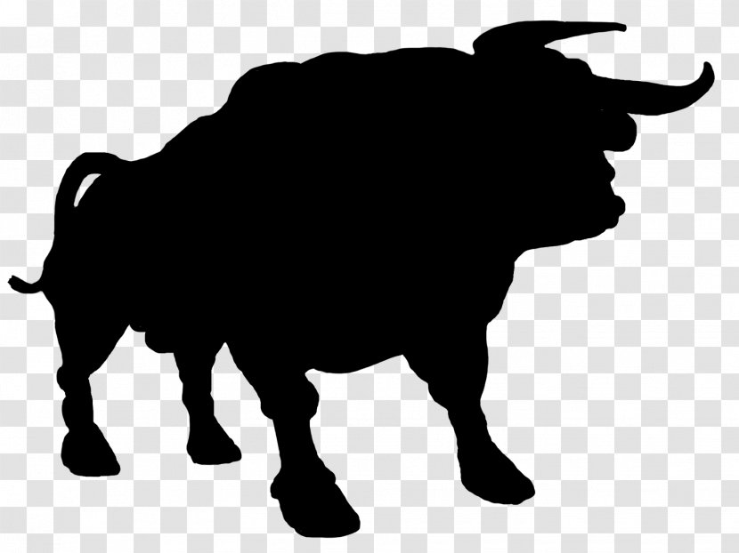 Cattle Bull Silhouette Clip Art Transparent PNG
