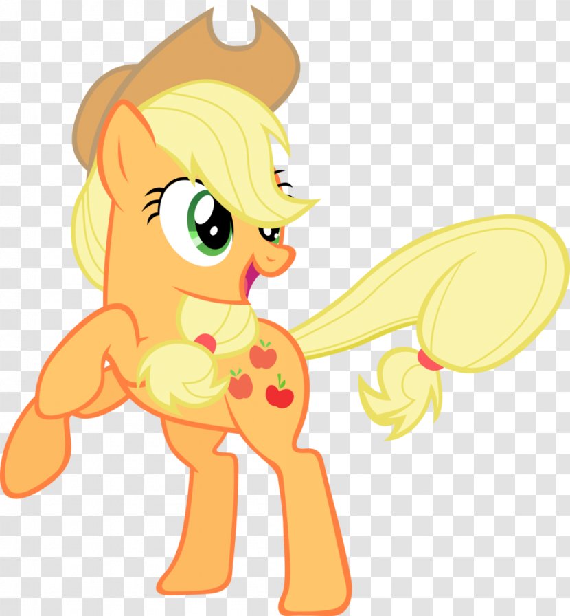 Applejack Pony Rainbow Dash Rarity Pinkie Pie - Flower - Apple Transparent PNG