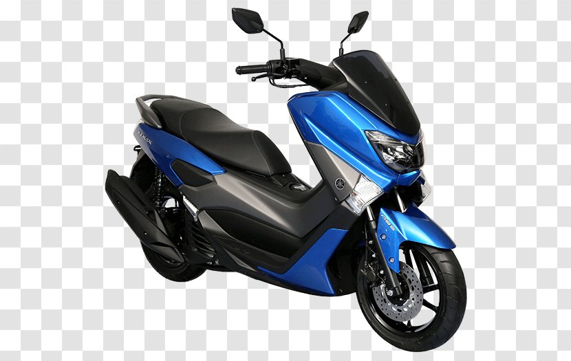 Yamaha Motor Company Scooter Car NMAX Motorcycle - Electric Blue Transparent PNG
