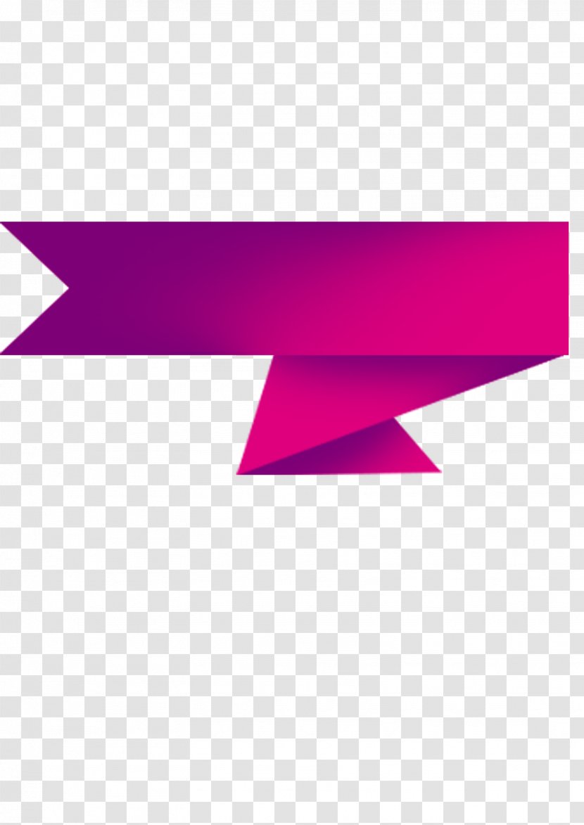 Line Angle Point Brand - Maroon - Ribbon Transparent PNG