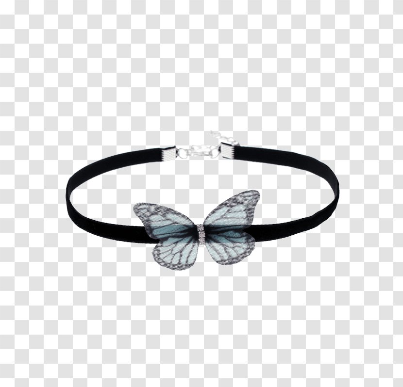 Choker Bracelet Necklace Fashion Butterfly - Clothing Accessories Transparent PNG