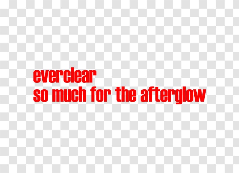 So Much For The Afterglow Logo Brand Font Everclear - Beatles Hello Goodbye Transparent PNG