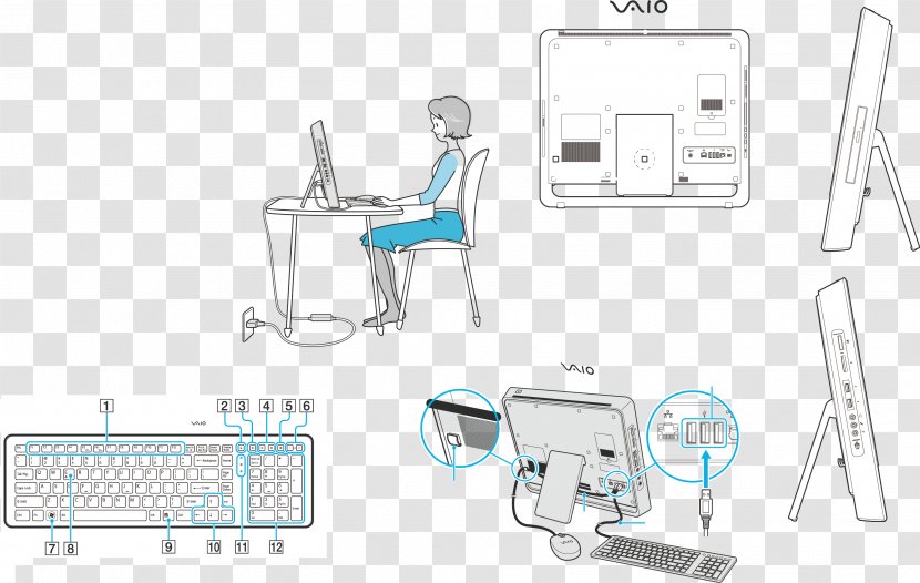 Computer Download - Communication - Vector Machinery Transparent PNG