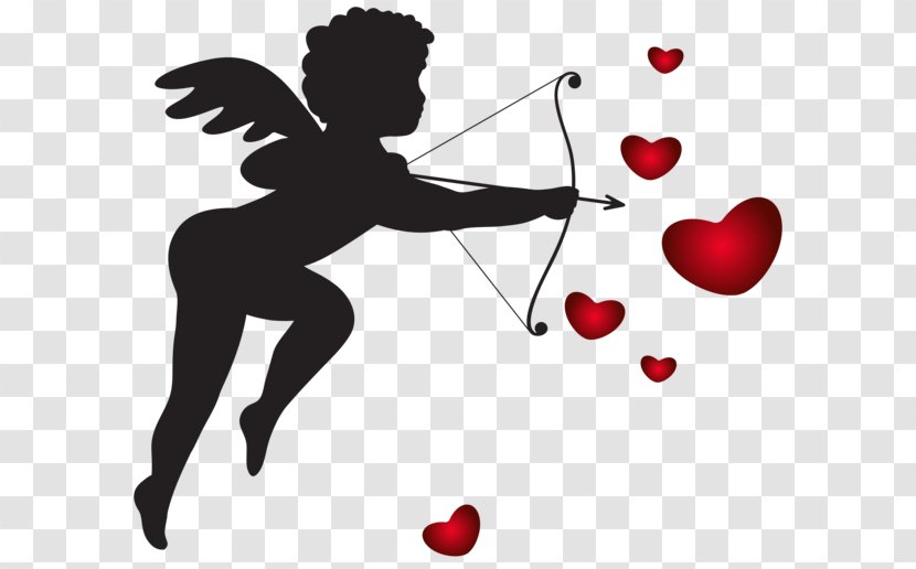 Cupid Clip Art Heart Valentine's Day Image - Cartoon Transparent PNG