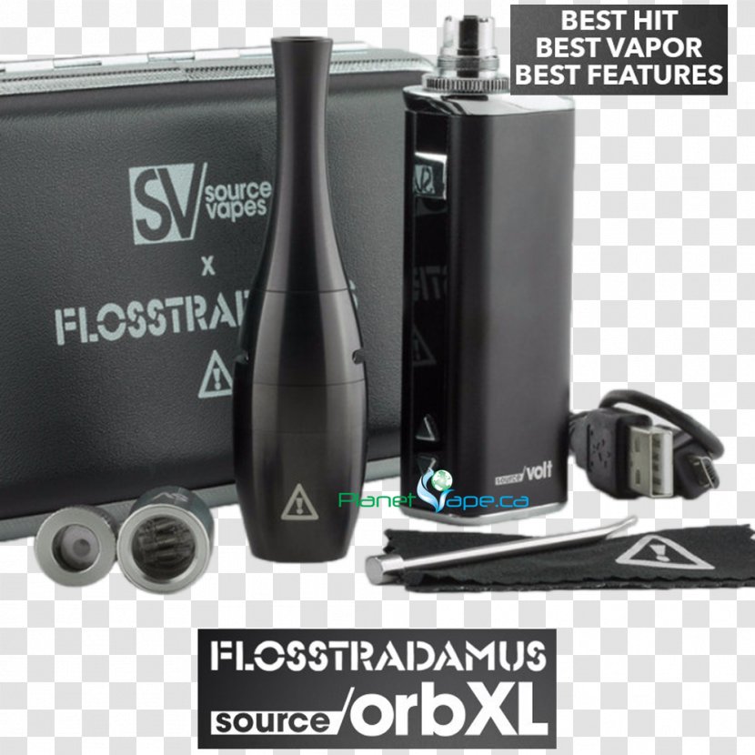 Vaporizer Electronic Cigarette Flosstradamus Stainless Steel Bong - Floss Transparent PNG