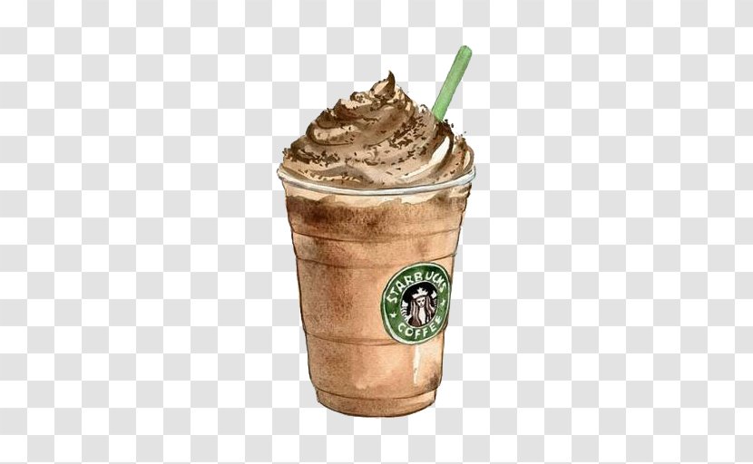 Coffee Tea Latte Starbucks Drawing - Mocaccino - Cup Transparent PNG