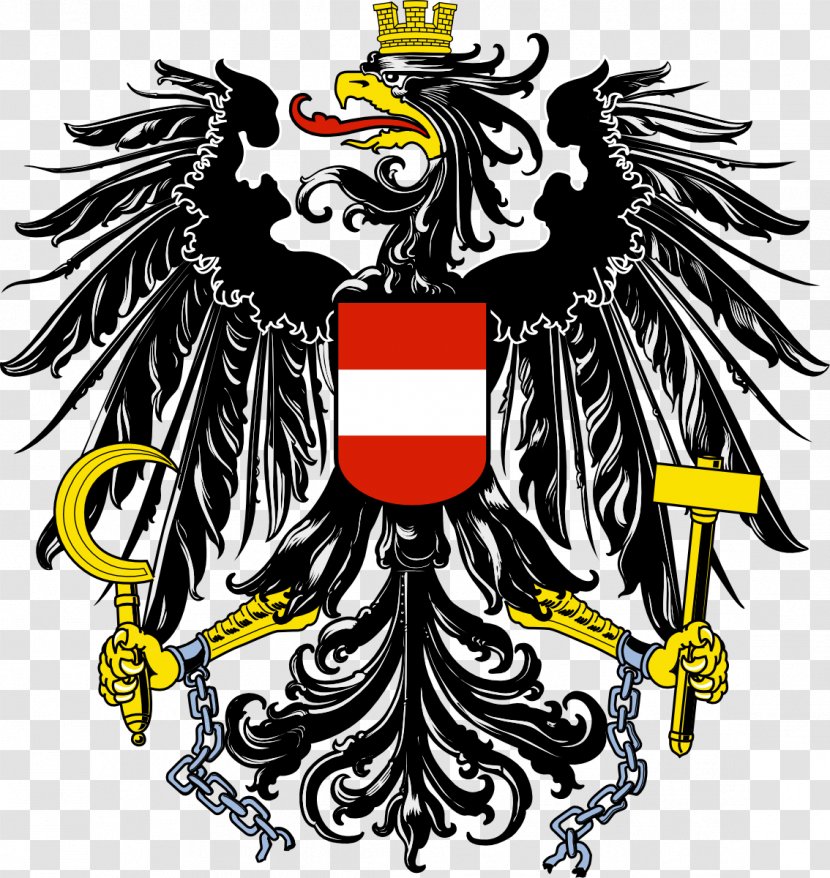 Coat Of Arms Austria Poland National Emblem - Bird - Arm Transparent PNG