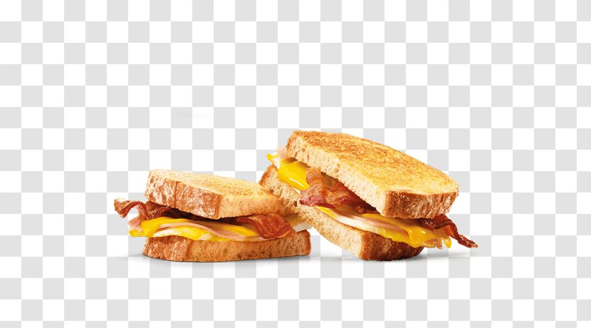 Breakfast Sandwich Cheeseburger Cheese Montreal-style Smoked Meat - Finger Food - Bacon And Egg Transparent PNG