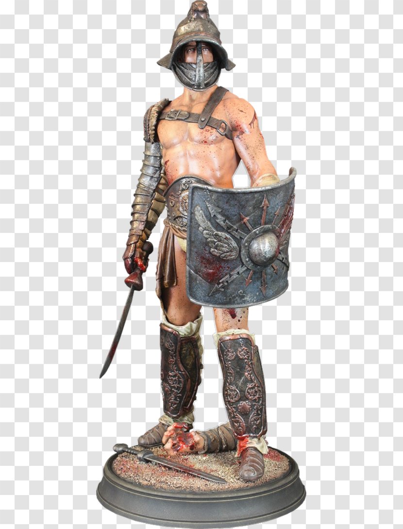 Sculpture Statue Gladiator Spartacus - Armour - Season 1Gladiator Transparent PNG