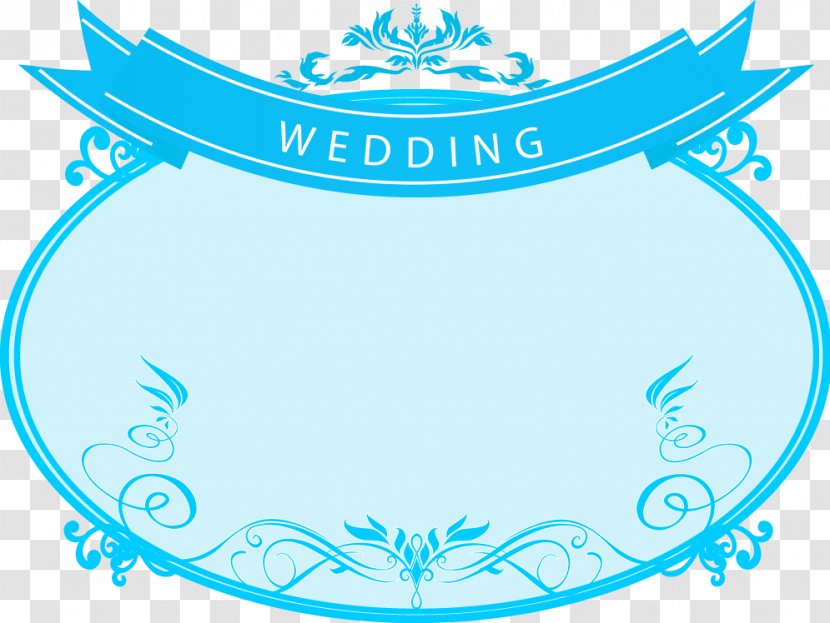 Wedding Download Clip Art - Area - Blue Pattern Logo Transparent PNG