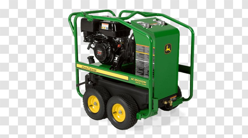 Pressure Washing John Deere Electric Generator Pound-force Per Square Inch - Agricultural Machine Transparent PNG