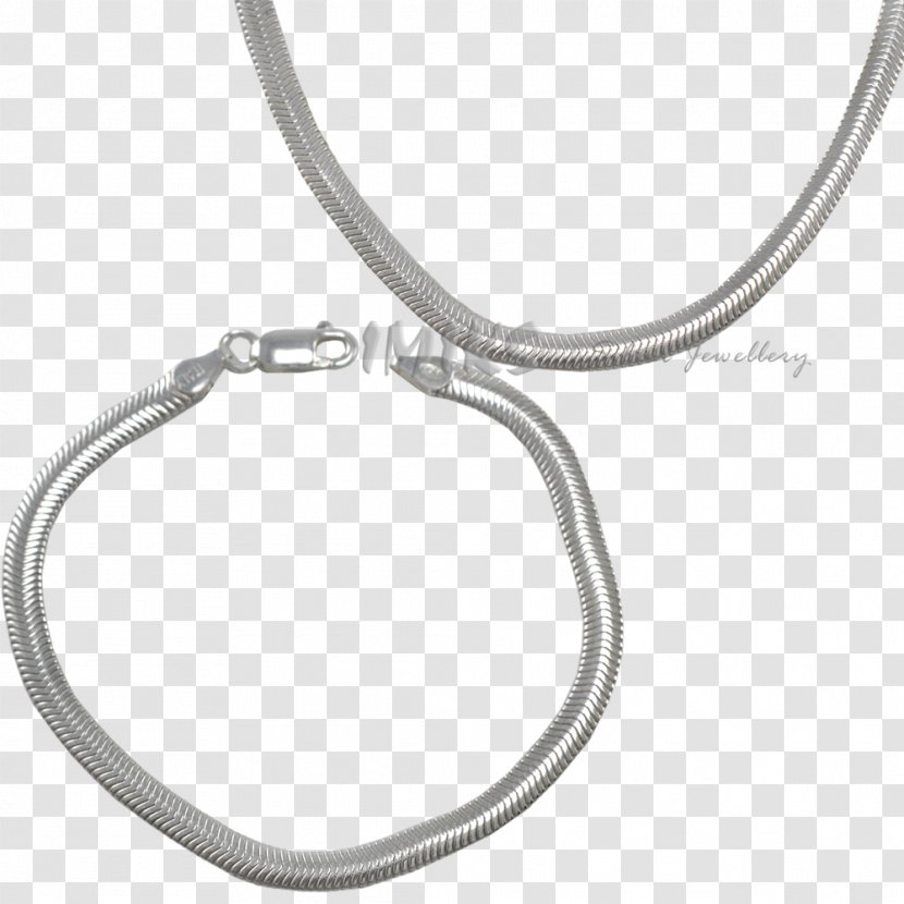 Necklace Body Jewellery Silver Material Chain - Jewelry Transparent PNG