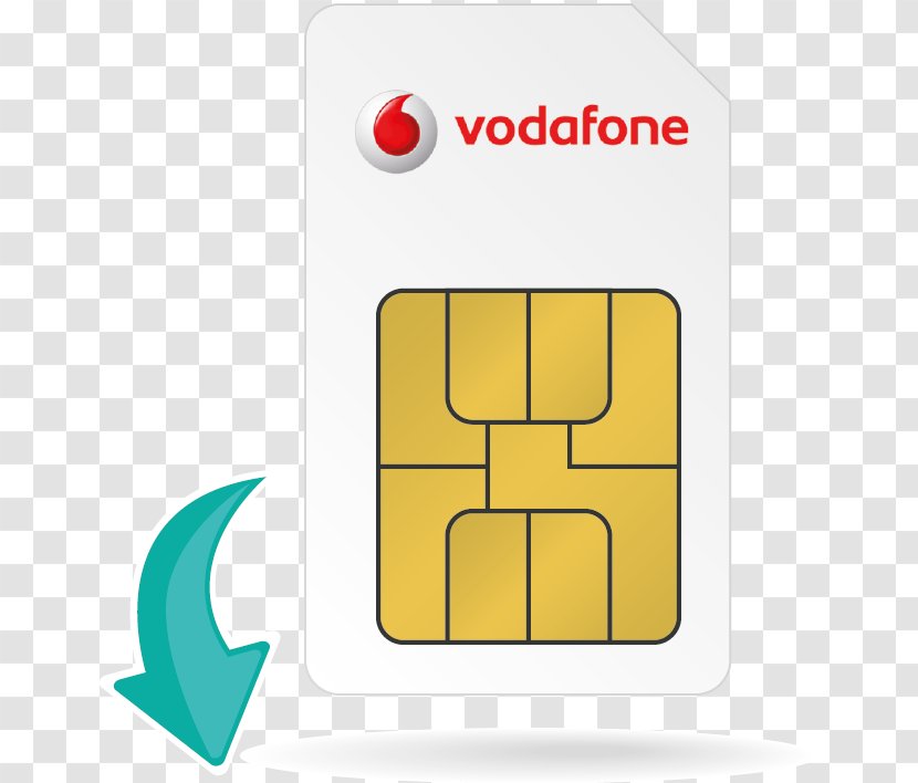 Prepayment For Service Vodafone Germany Subscriber Identity Module Phone Cards LTE - Customer Transparent PNG