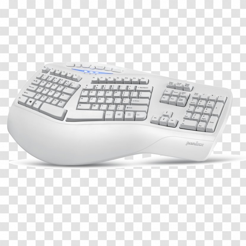 Computer Keyboard Numeric Keypads Space Bar - Electronic Instrument - Rakete Clipart Transparent PNG