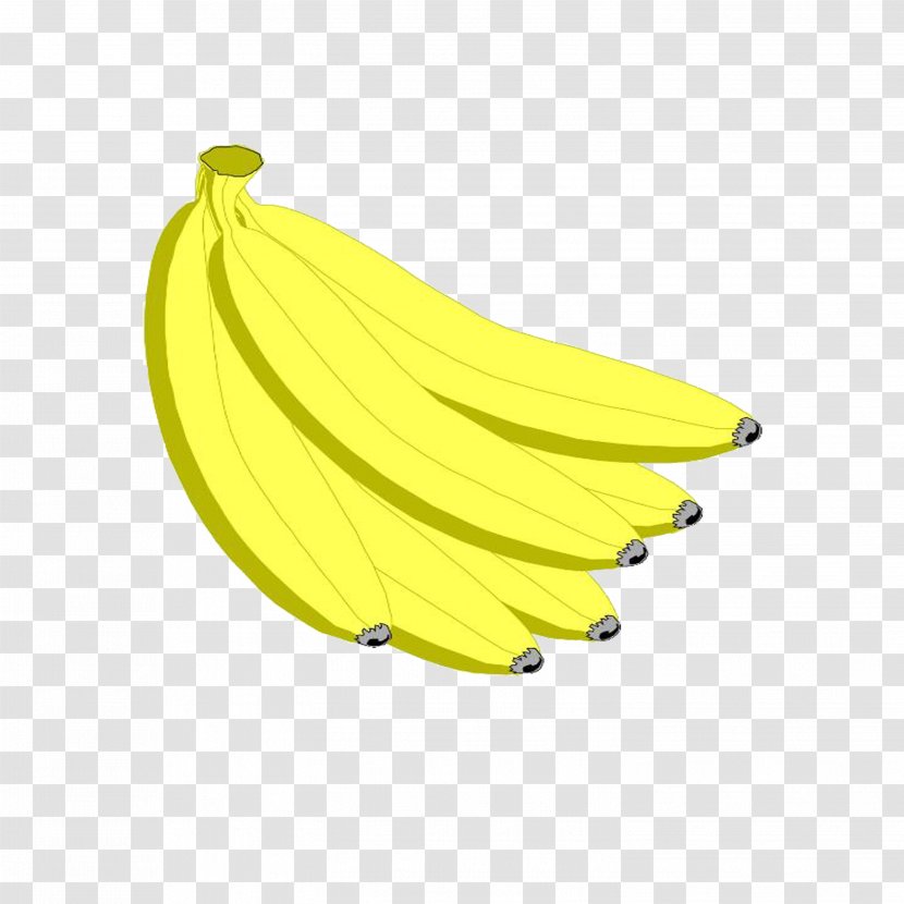 Banana Fruit - Vecteur Transparent PNG