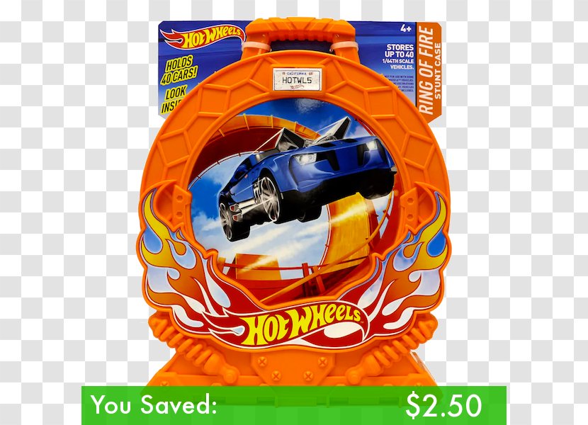 Amazon.com Hot Wheels Ring Of Fire Toy 1:64 Scale Transparent PNG