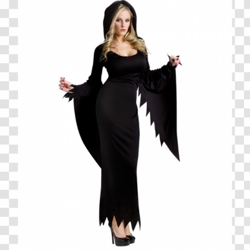 Ghostface Robe Halloween Costume Party - Neck - Woman Transparent PNG