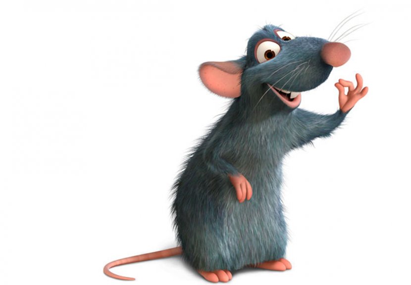 Ratatouille Auguste Gusteau Colette Tatou Film Remy - Rat & Mouse Transparent PNG