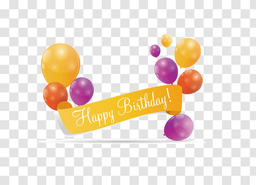 Balloon Birthday Party - Greeting Note Cards - Happy Balloons Colored Decorative Elements Transparent PNG