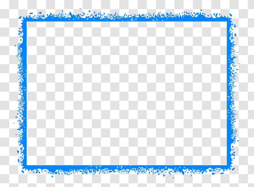 Blue Clip Art - Information - Border Frame HD Transparent PNG